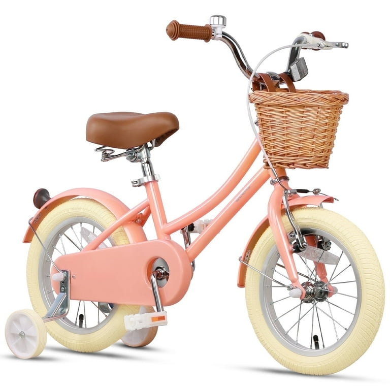 【Glerc】Little Molly 14インチ女の子子供用自転車 可愛い Glerc Little Molly 14 inch Kids Girls Bike for 3-5 Years Old