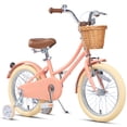 thumbnail image 1 of Glerc Little Molly 16 inch Kids Girls Bike for 4-7 Years Old Child,gifts,Peach, 1 of 9