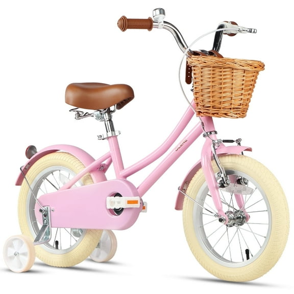 Glerc Little Molly 16 inch Kids Girls Bike for 4-7 Years Old Child,gifts,Pink
