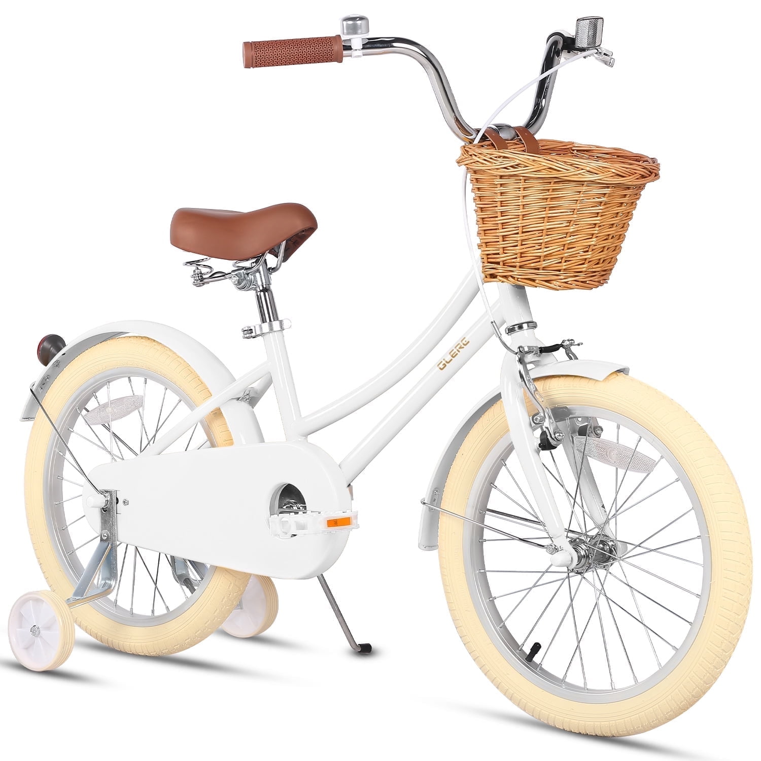 Glerc Little Molly 18 inch Kids Girls Bike for 5-9 Years Old Child