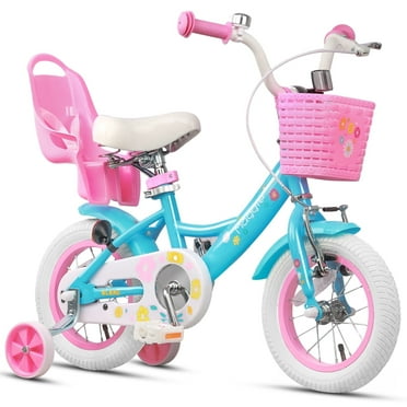 Glerc Maggie 14 inch Kids Girls Bike for 3-5 Years Old Child, Blue