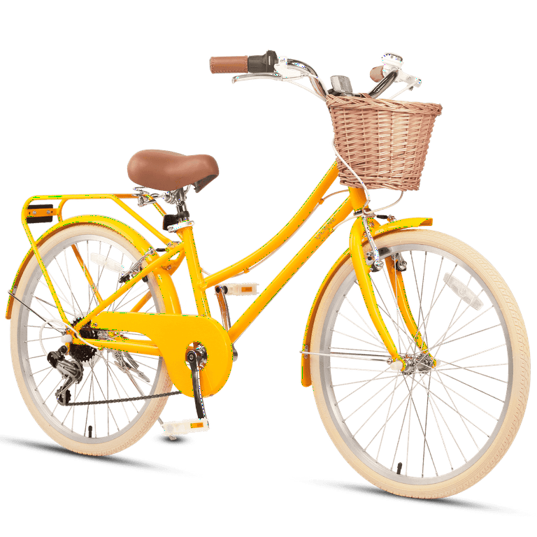 【Glerc】Missy女の子自転車 24インチ レトロシティーサイクル Amazon | Glerc 女の子自転車 可愛い小中学生自転車 シティー