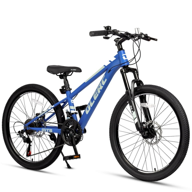 Glerc Skyline 24 Inch Kids Mountain Bike for Boys Girls 10 11 12