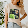 thumbnail image 1 of Glerp Glorp Zep Zep Cat Shirt, Silly Alien Tshirt, Meme Cat Tee, Meme Brainrot, 1 of 5
