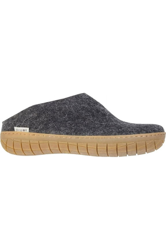 Unisex BR-02 - Felt Slippers With Rubber Sole 37 M