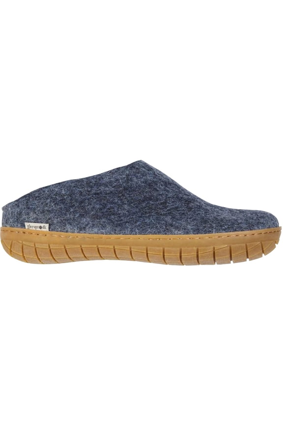 Unisex BR-10 - Felt Slippers With Rubber Sole 51 M