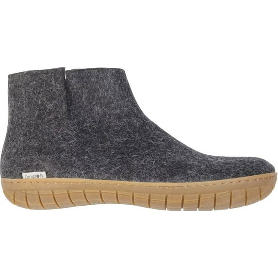 Glerups Unisex GR-02 - Felt Boots With Rubber Sole 44 M