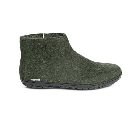 Glerups Unisex GR-09-02 - Felt Boots With Rubber Sole 40 M