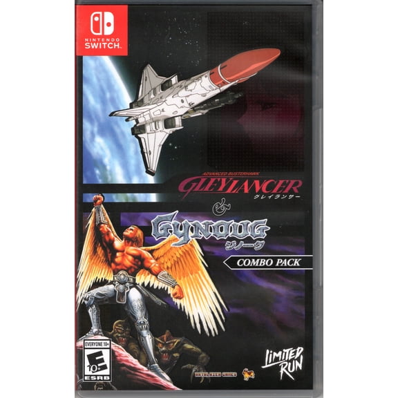 Gleylancer and Gynoug Combo Pack for Nintendo Switch (Limited Run #227)