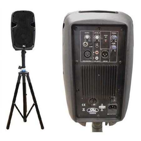 Gli Pro PUNCH8 Glipro 8" 1000w Powered Dj Spkr