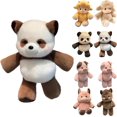 thumbnail image 1 of GliJian Cute Animal Run Plush Kawaii Plushies Dolls Adorable Soft Stuffed Animals Figure Cute Toys Soft Birthday Gifts for Fans, 1 of 7