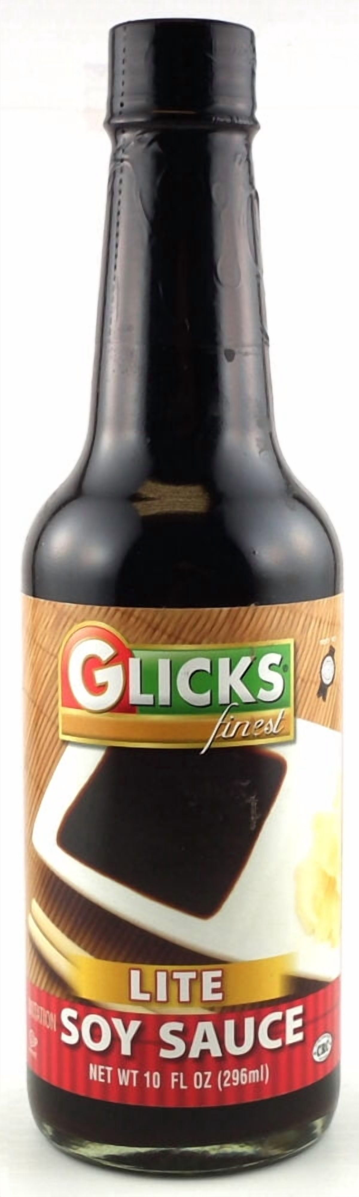 Glick's Imitation Lite Soy Sauce 10 oz (pack of 3)