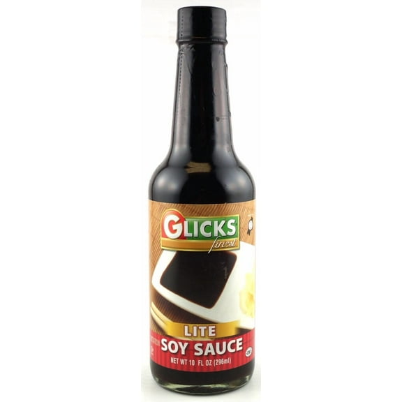 Glick's Imitation Lite Soy Sauce 10 oz (pack of 3)