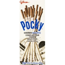 Glico  1.41 oz Pocky Cookies & Cream - Pack of 20