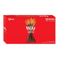 thumbnail image 1 of Glico Pocky Chocolate Covered Biscuit Sticks, 1.41 oz.,12 pk., 1 of 5