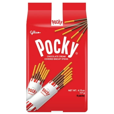 Glico Pocky Chocolate Covered Biscuit Sticks, 9 pieces (4.13 oz)