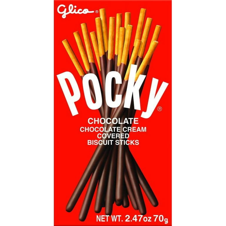 Glico Pocky Chocolate Cream Covered Biscuit Sticks, 2.47 oz