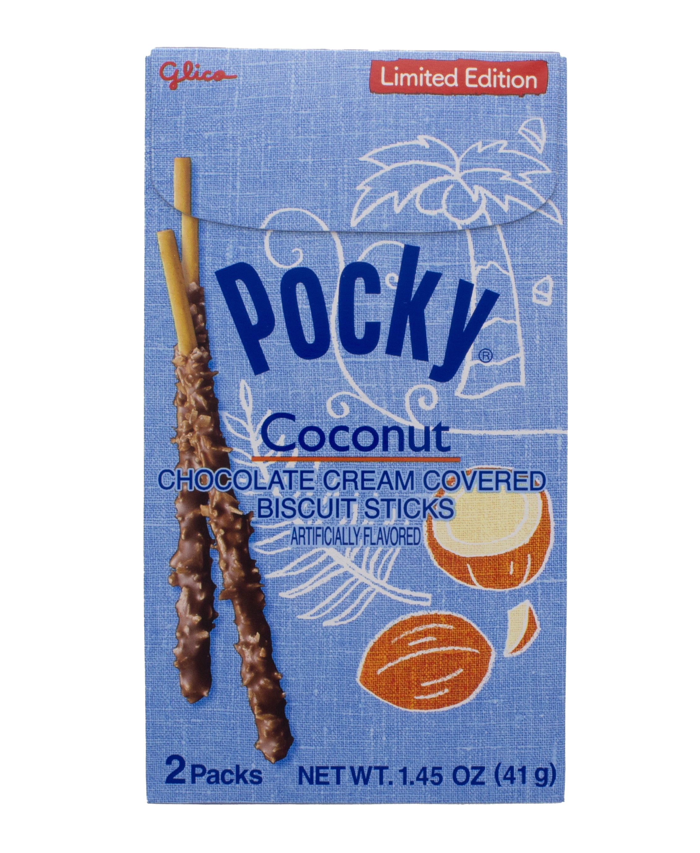 Pocky Coconut Chocolate Cream Biscuit Sticks 1.45 oz