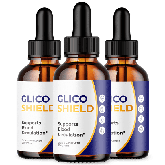 Glico Shield Advanced Formula Drops Natural Support Supplement GlicoShield 90 Servings