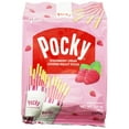 thumbnail image 1 of Glico Strawberry Cream Covered Biscuit Sticks, 3.81 Oz, 9 Count, 1 of 7