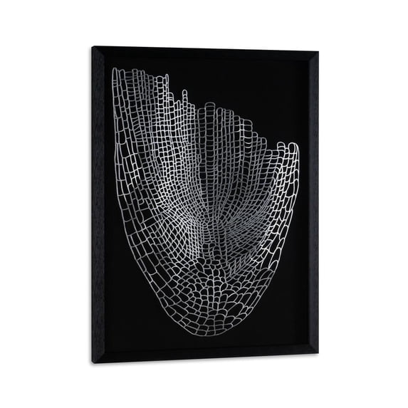 Glid Design House Soaring Silver 24" x 32" Shadow Box