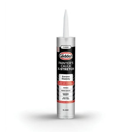 Glidden 10.1 fl oz X-Stretch Painter’s Multi-Purpose Interior/Exterior Caulk Clear
