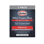 Glidden 4 Inch Foam Roller Cover for Smooth Surfaces- 2PK