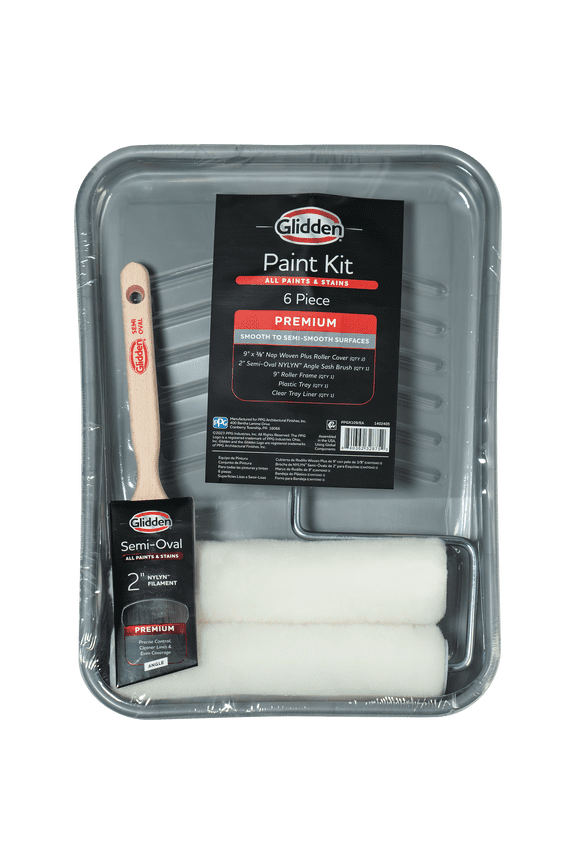 6 Piece Premium Paint Tray Kit