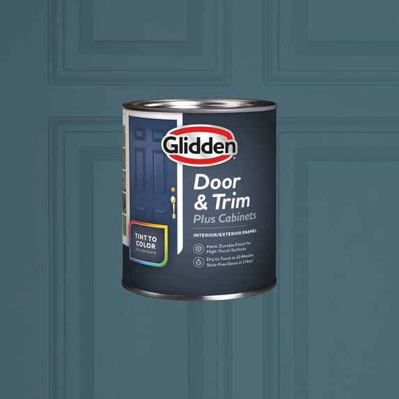 Glidden Cabinet Door and Trim Semi Gloss Paint, Azalea Leaf, 1 Quart