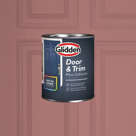 Glidden Cabinet Door and Trim Semi Gloss Paint, Cinnamon Diamonds, 1 Quart