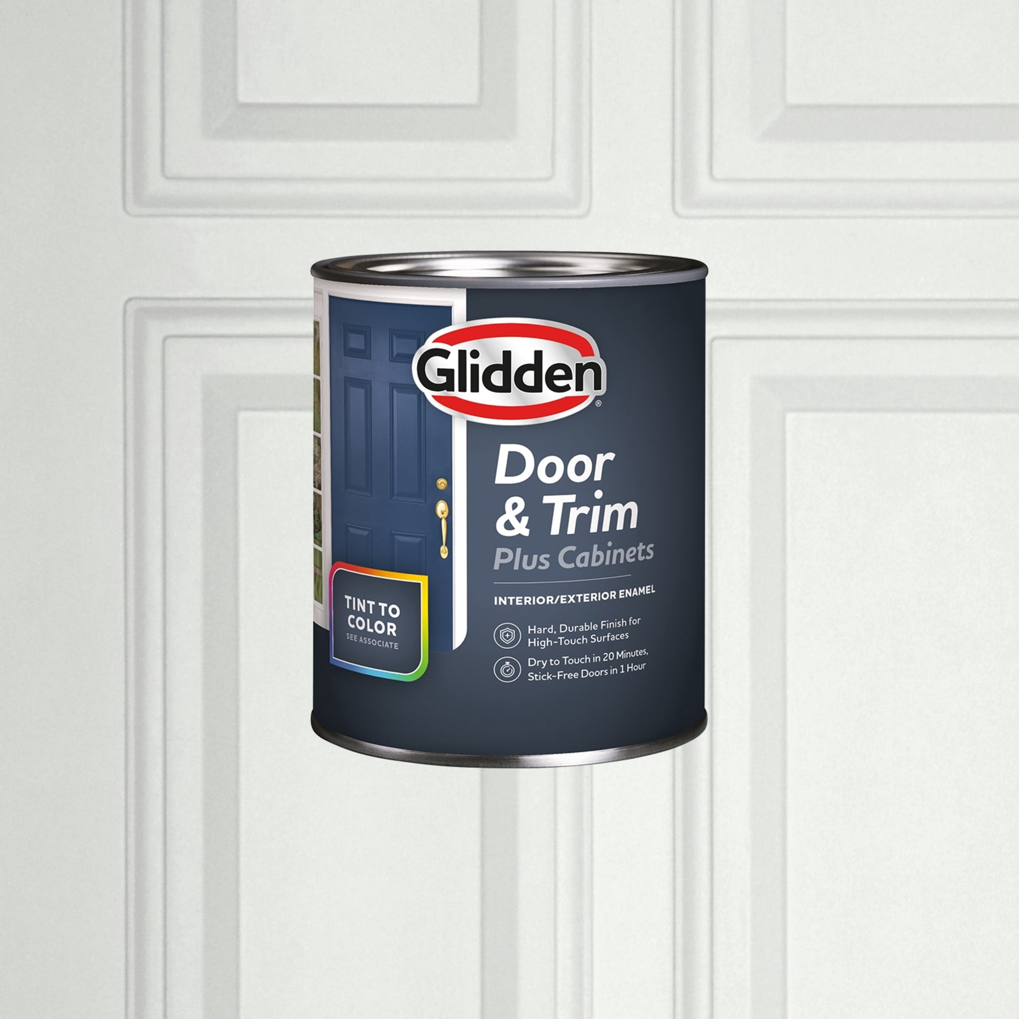 Glidden Cabinet Door and Trim Semi Gloss Paint, Pacific Pearl, 1 Quart