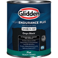 Glidden Ext High Endurance Plus Onyx Black Satin 1G