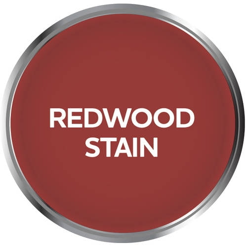 Glidden Exterior Stain, Redwood, Semi-Transparent, 1 Gallon