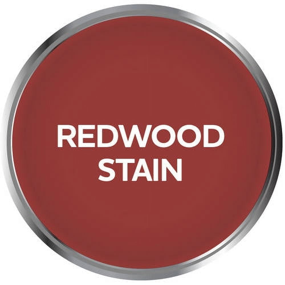 Glidden Exterior Stain, Redwood, SemiTransparent, 1 Gallon
