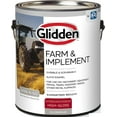 thumbnail image 1 of Glidden Farm & Implement Interior/Exterior Paint, Aluminum, High Gloss, 1 Gallon, 1 of 1