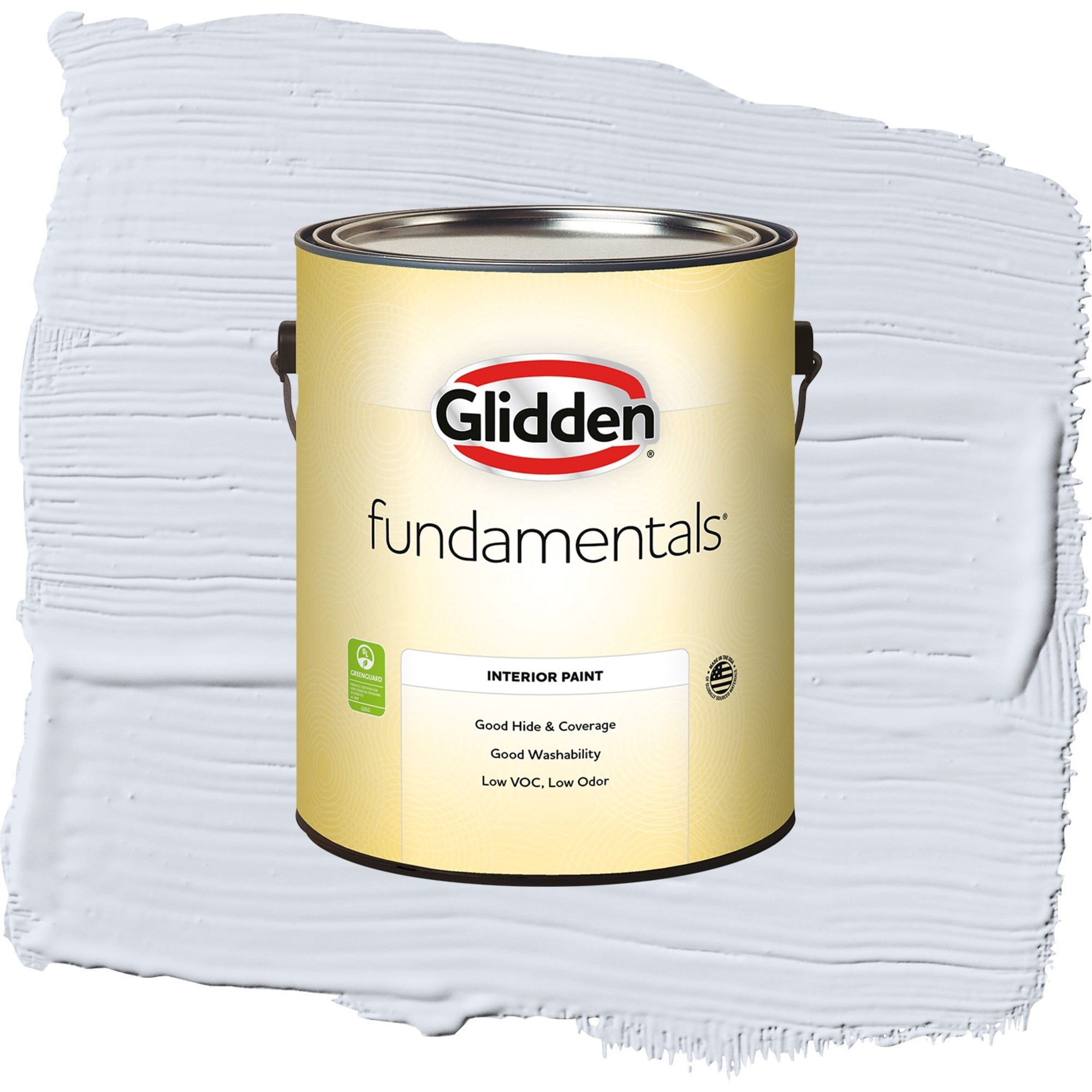 Glidden Fundamentals Irradiant Iris / Purple, Semi-Gloss Interior Paint, 1 Gallon