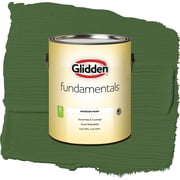Glidden Fundamentals Mountain Forest / Green, Semi-Gloss Interior Paint, 1 Gallon