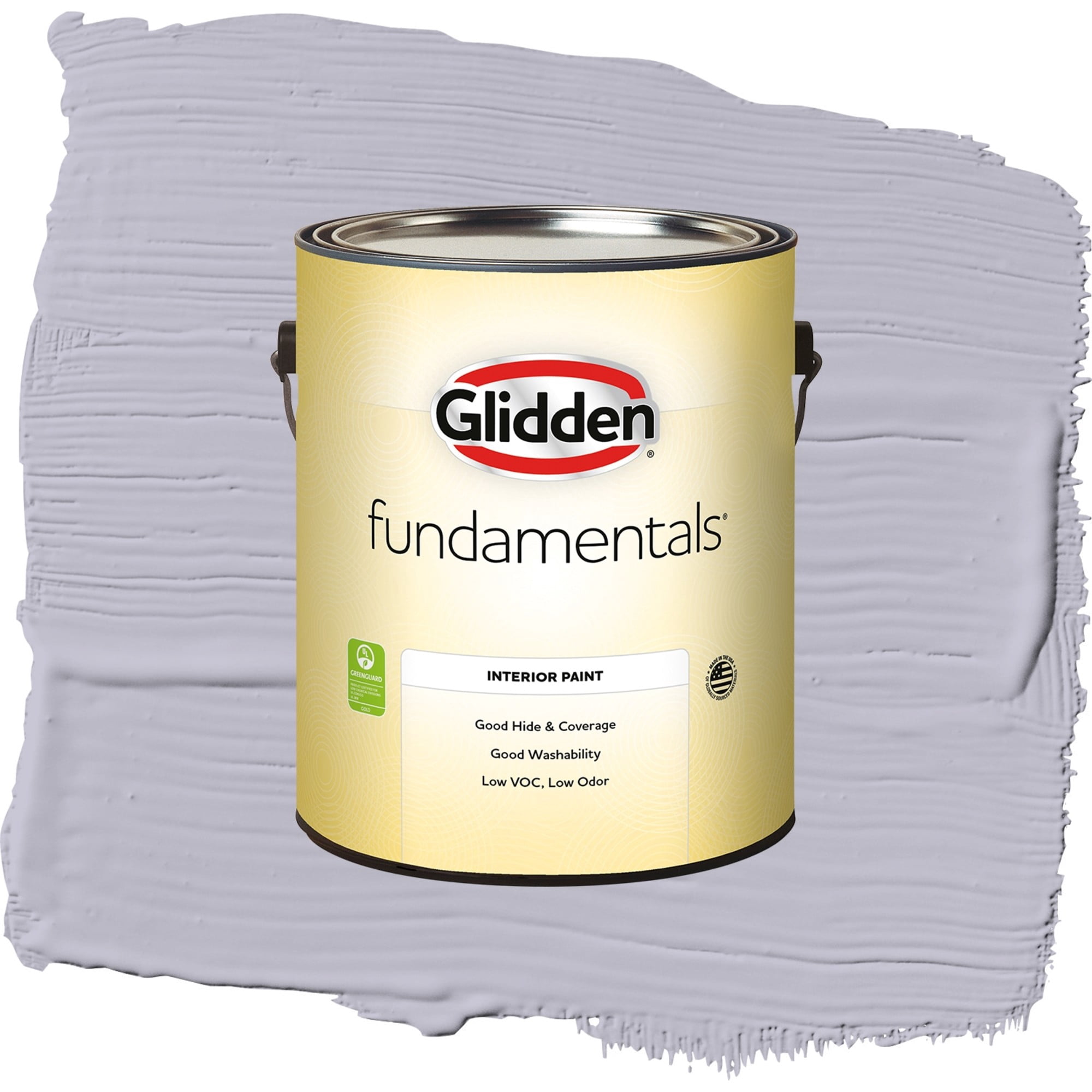 Glidden Fundamentals Silverberry / Purple, Semi-Gloss Interior Paint, 1 Gallon
