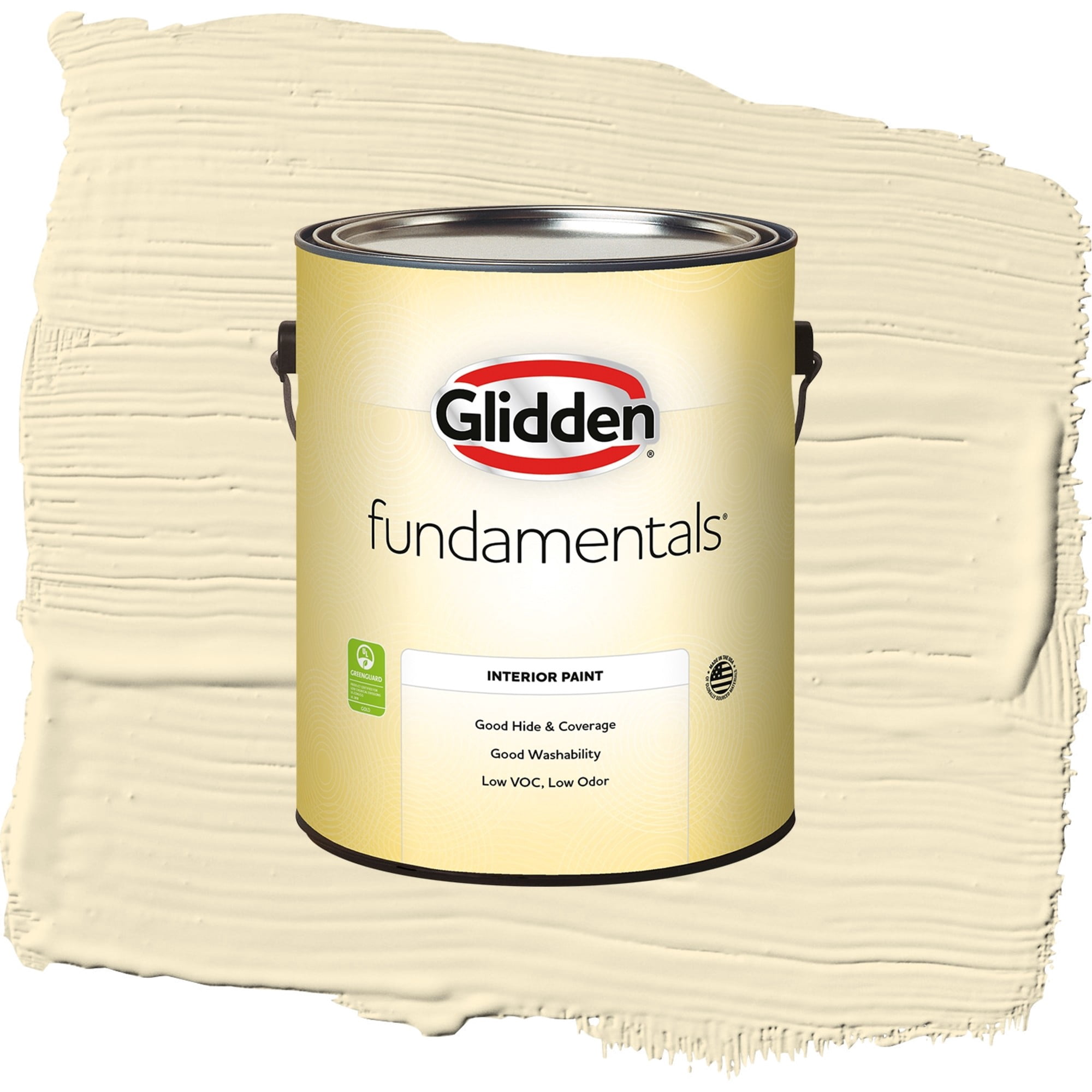 Glidden Fundamentals Soleil Semi Gloss Interior Paint and Primer, 1 Gallon