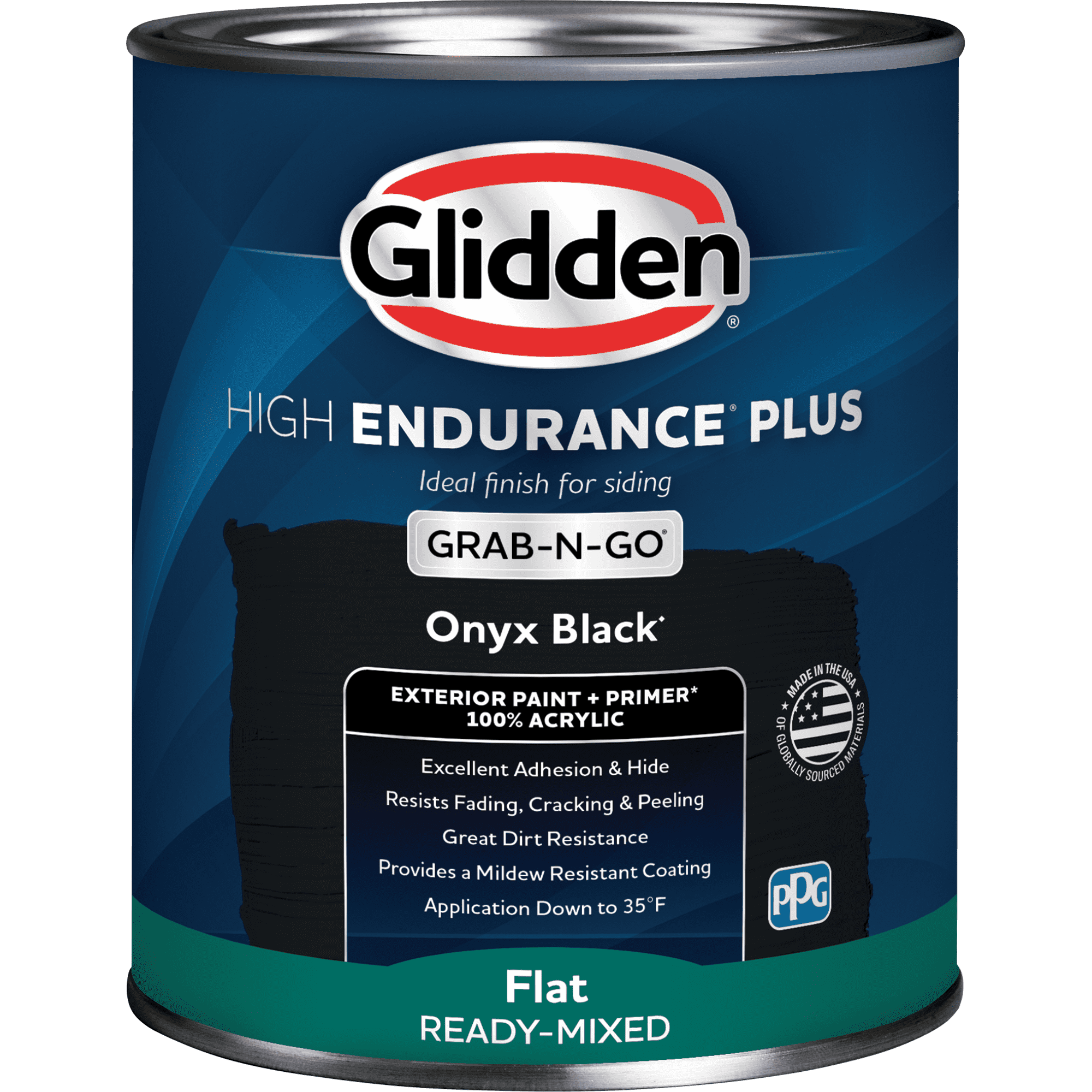 Glidden Fundamentals 1 qt Tintable Base Exterior Paint Flat