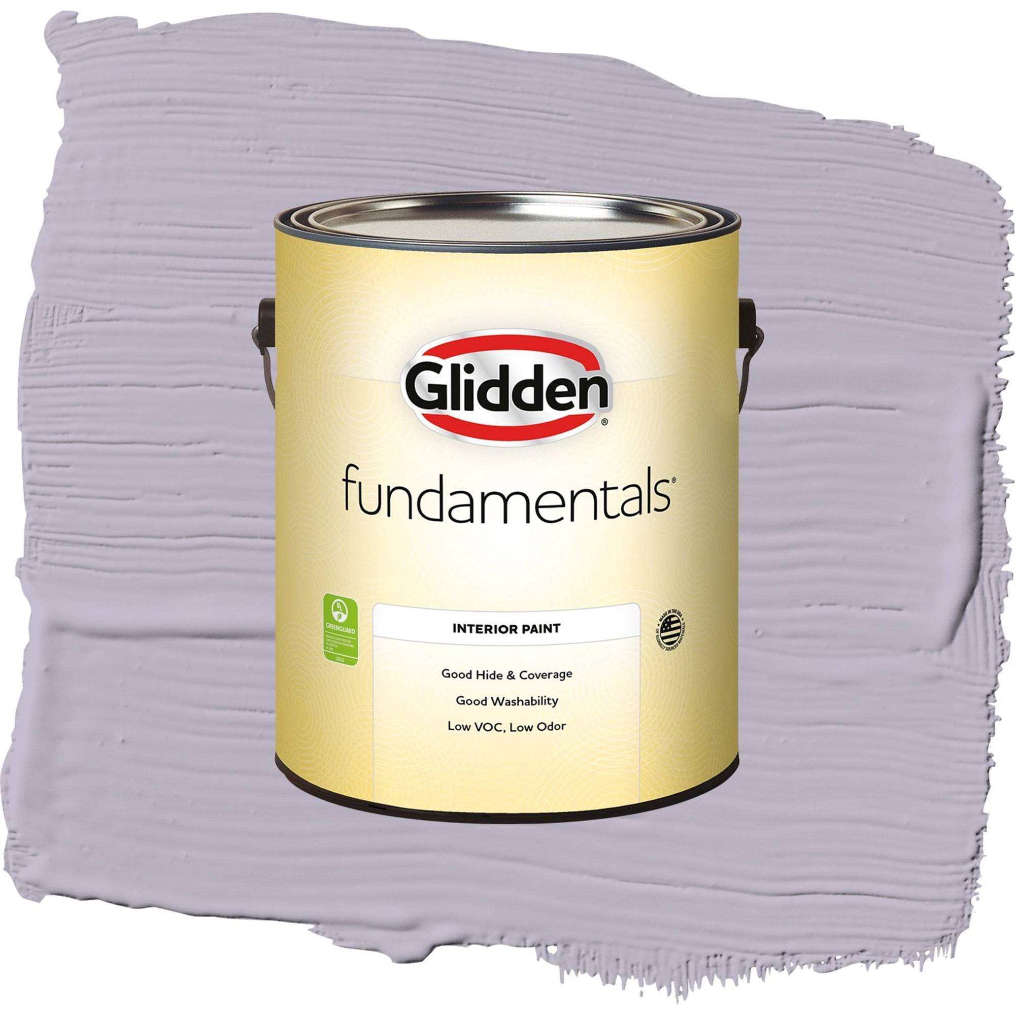 Glidden Fundamentals Cloudberry / Purple, Flat Interior Paint, 1 Gallon