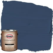 Glidden Fundamentals Exterior Paint Annapolis Blue, Flat, 1 Gallon