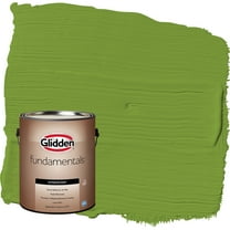 Glidden Fundamentals Antique Moss / Green Satin Exterior Paint, 1 Gallon