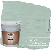 Glidden Fundamentals Exterior Paint Aquamarine Dream / Blue, Flat, 5 Gallon
