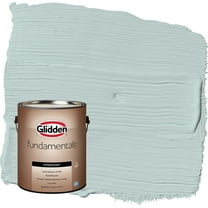 Glidden Fundamentals Babbling Brook / Green Flat Exterior Paint, 1 Gallon