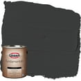 Glidden Fundamentals Exterior Paint Black, Flat, 1 Gallon