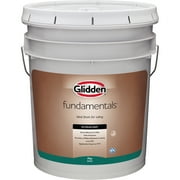 Glidden Fundamentals Exterior Paint Castaway / Green, Flat, 5 Gallon