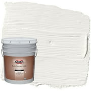 Glidden Fundamentals 5 Gallons Commercial White / White Semi-Gloss Exterior Paint