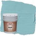 thumbnail image 1 of Glidden Fundamentals Kingston Aqua / Blue Flat Exterior Paint, 5 Gallon, 1 of 10