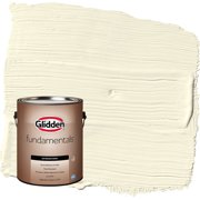 Glidden Fundamentals Lotus Flower / Yellow Flat Exterior Paint, 1 Gallon
